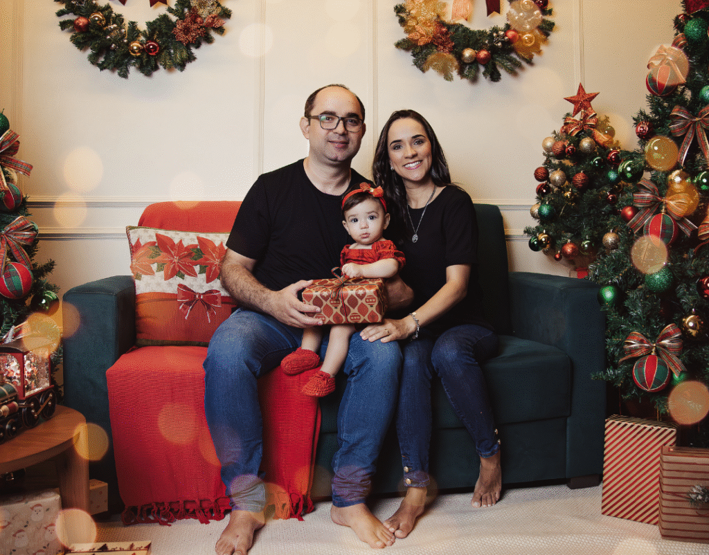 Imagem de Foto Profissional de Família no Natal