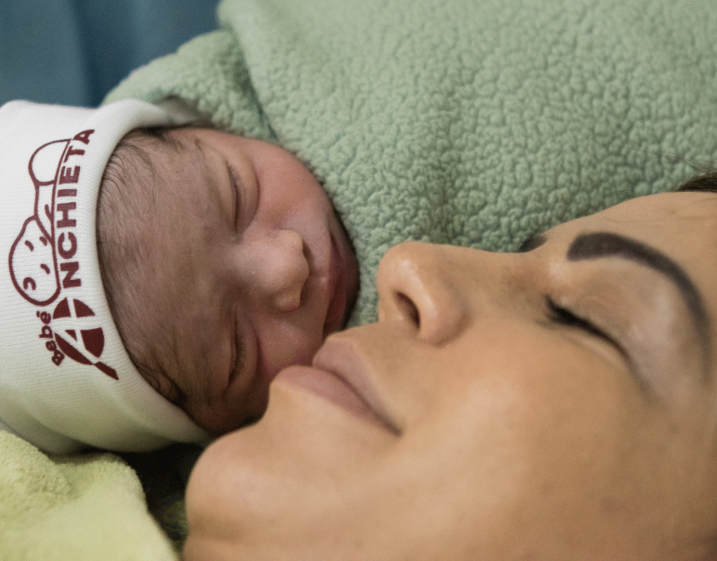 Fotografia de Parto Thais